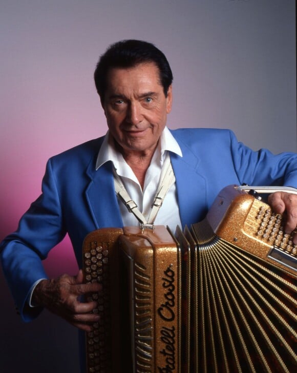 André Verchuren avec son accordéon